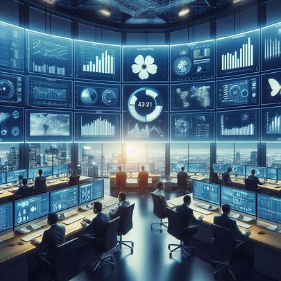 modern telecom operations center